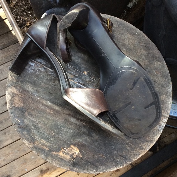 square toe heeled sandals - Picture 5 of 5